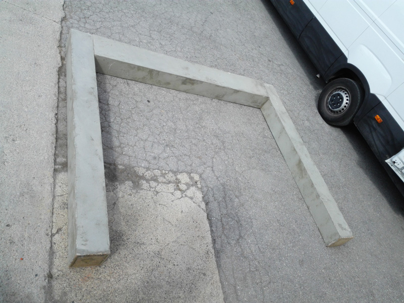 columna +friso ficticio madera imitacion hormigon 220x20x20 2u 20-30x220x20 1u